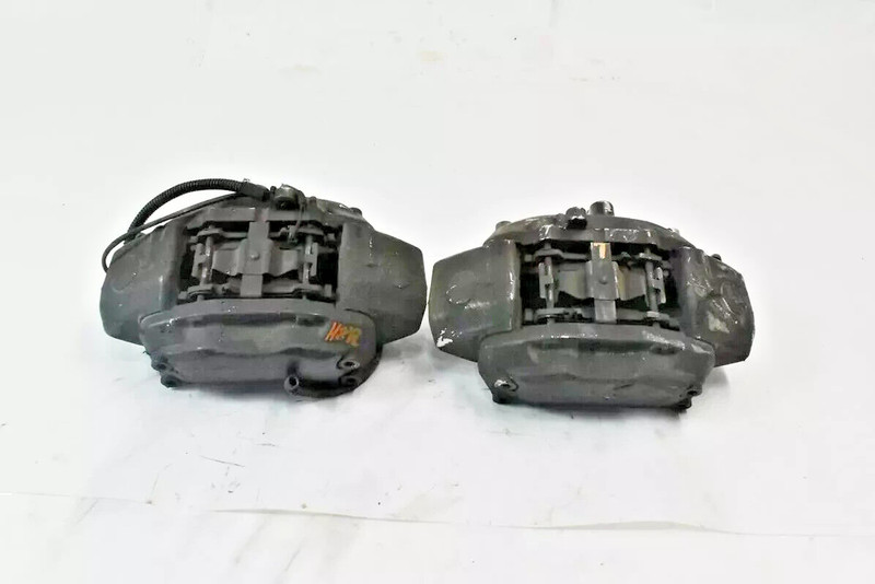 04-17 Maserati Quattroporte Front Left & Right Brake Caliper Calipers Set OEM