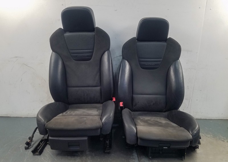 2007 Audi S4 B7 Recaro Front Leather Suede Power Heated Seat Set - * #5275 M4