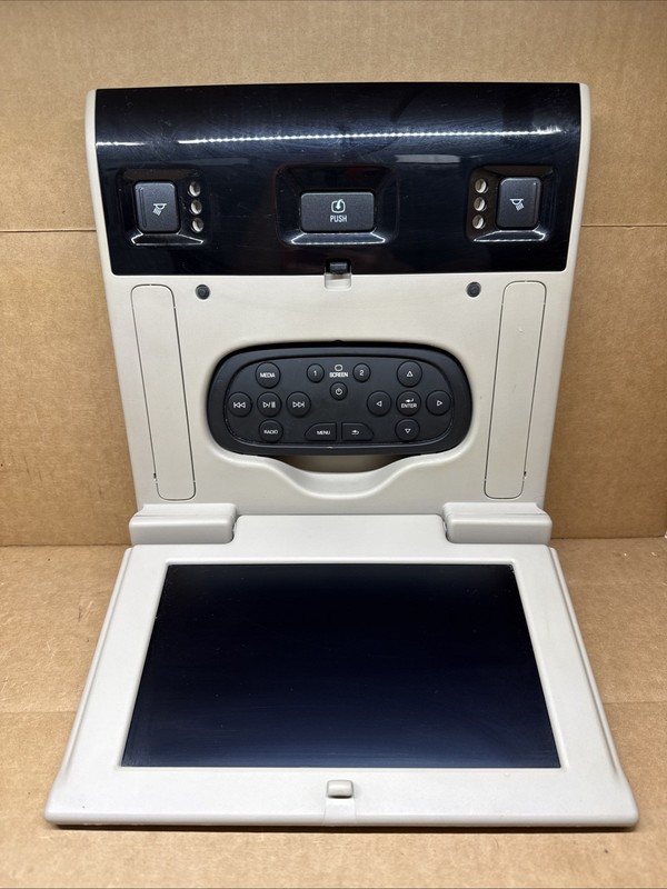 2015-2017 Chevy GMC Cadillac 2nd Row Rear Entertainment DVD Display Monitor