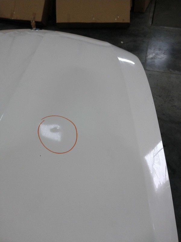 2011 BMW 328I OEM Hood Panel White Good Condition Small Dent NJ25-22466-564101