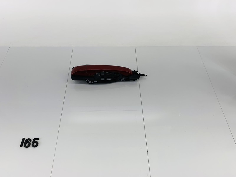 11-22 DODGE DURANGO REAR RIGHT SIDE EXTERIOR DOOR HANDLE INFERNO RED OEM