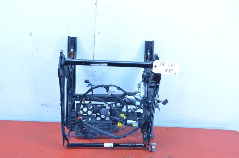 22-24 BMW i4 GRAN COUPE G26 FRONT LEFT SEAT LOWER TRACK FRAME W/ MOTORS OEM