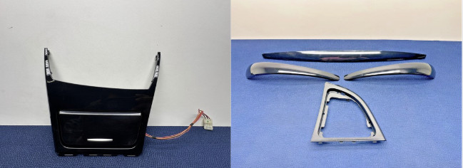 08–14 BMW E82 E87 E88 128i 135i High Gloss Black Dash Door Interior Trim SET OEM