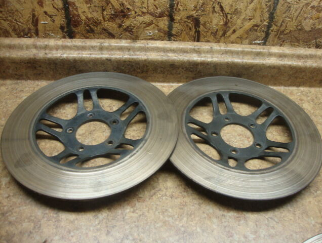 1980 Honda GL1100 Gl 1100 Gold Wing Front Disk Brake Rotors Wheel Rim Goldwing