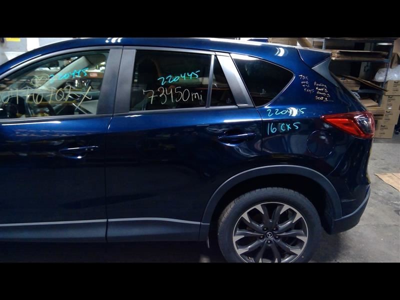Driver Rear Side Door Blue Electric Privacy Tint Fits 13-16 MAZDA CX-5 997541