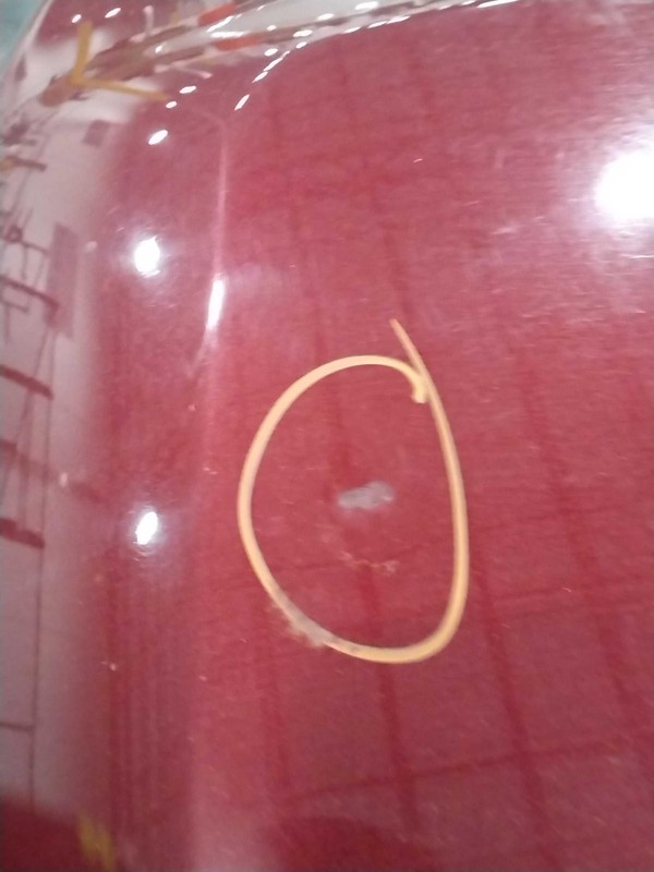 2009 Chevrolet Trailblazer Hood Panel Red OEM - Small Dent, 12478013