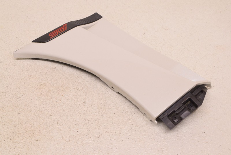 Subaru STI Left Fender Vent Garnish Panel Crystal White Oem 2015-2021