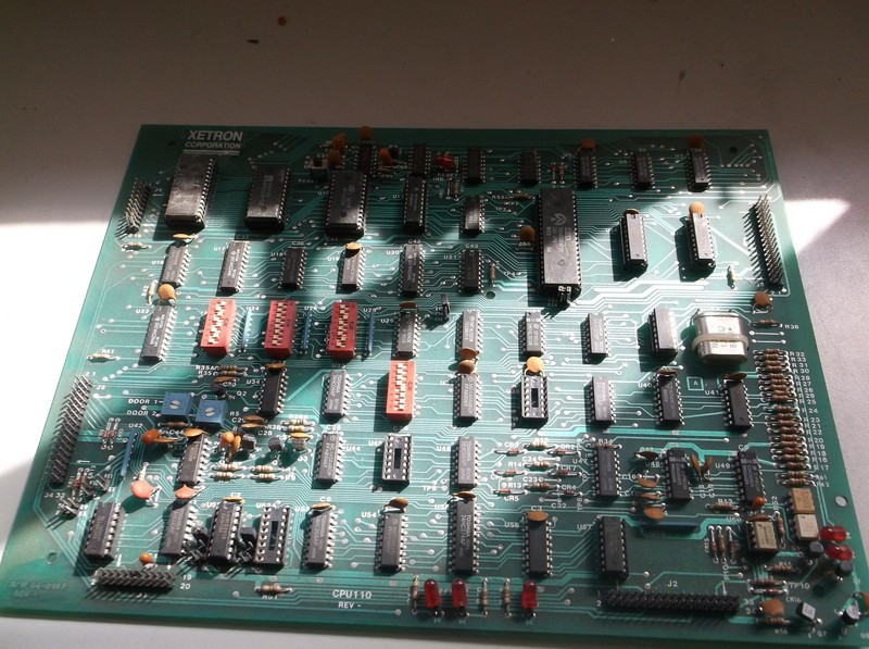 Xetron Corp A/W04-0167 Circuit Control Board CPU110 PWB 59-0167 *FREE SHIPPING*