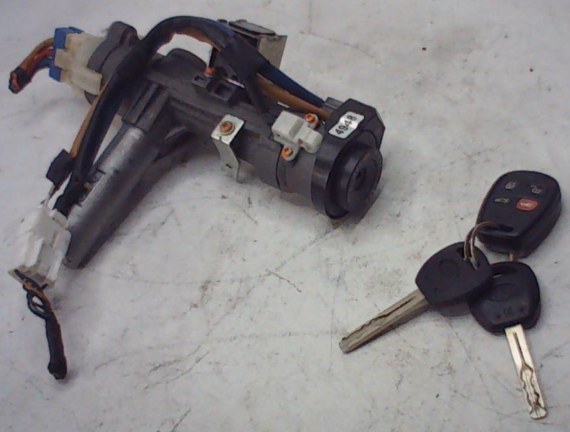 2007-2009 Kia Amanti Ignition Switch Assembly w/ 2 keys & 1 Fob & Pigtails OEM