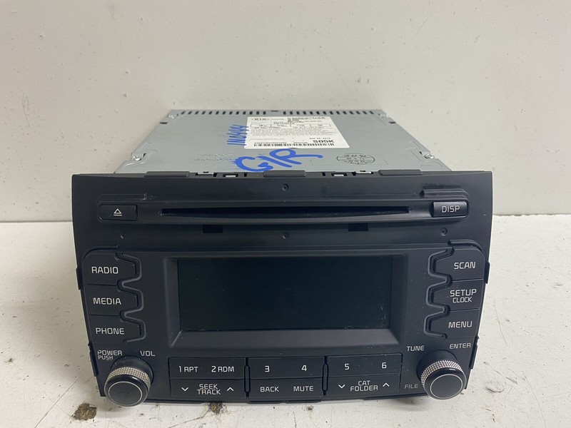 2014-2016 Kia Sportage NON-NAV Radio Stereo 96150-3W160 CD Disc Player AMFM Oem
