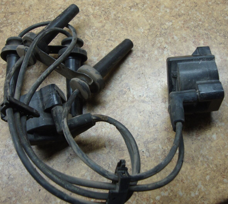 2002 Saturn SC2 SC 2 S Series Ignition Coil Pack Spark Plug Wires OEM Ignitor