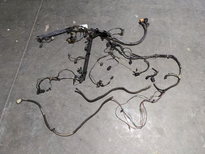 2006 Jeep Wrangler 4.0L TJ OEM Engine Wiring Wire Harness M/T 56047537 1186061