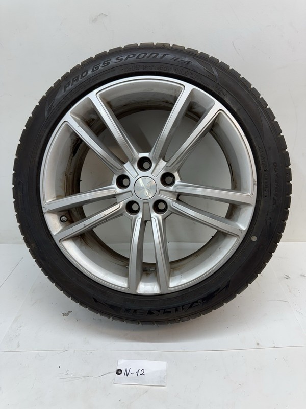 2012-15 Tesla Model S Wheel Rim 19x8.0+40mm + Tire 245/45 ZR19 6007214-00 N-12