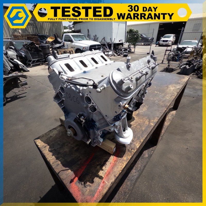 08-13 CHEVROLET CORVETTE C6 6.2L V8 LS3 ENGINE MOTOR LONG BLOCK ASSEMBLY OEM