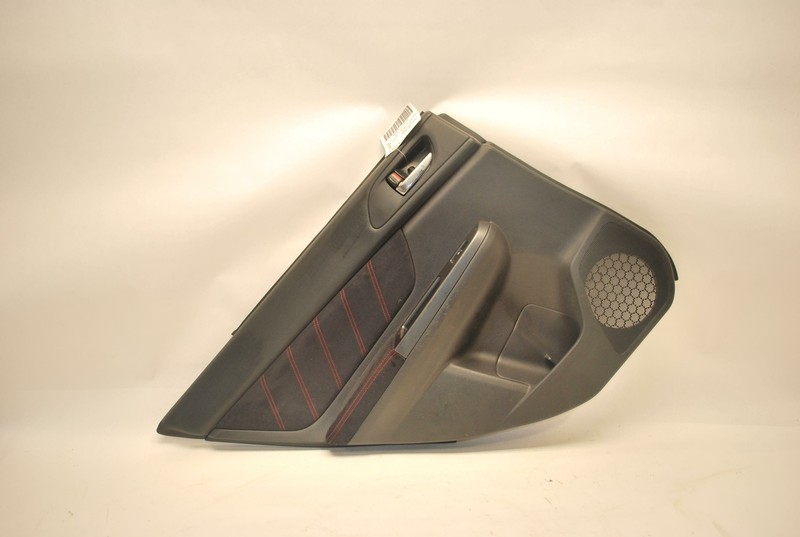 2015-2016 SUBARU WRX STI REAR LEFT DRIVER SIDE INTERIOR DOOR PANEL TRIM OEM