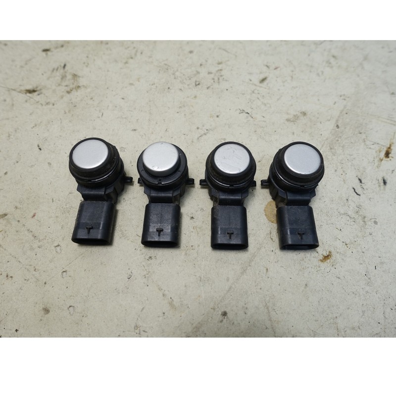 BMW F30 3-Series Parking PDC Sensor Set of 4 Glacier Silver A83 OEM 2014-2021