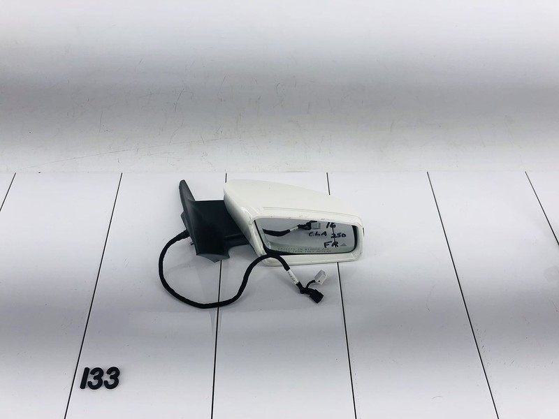 14-19 MERCEDES BENZ CLA250 RIGHT SIDE EXTERIOR VIEW MIRROR ARCTIC WHITE OEM