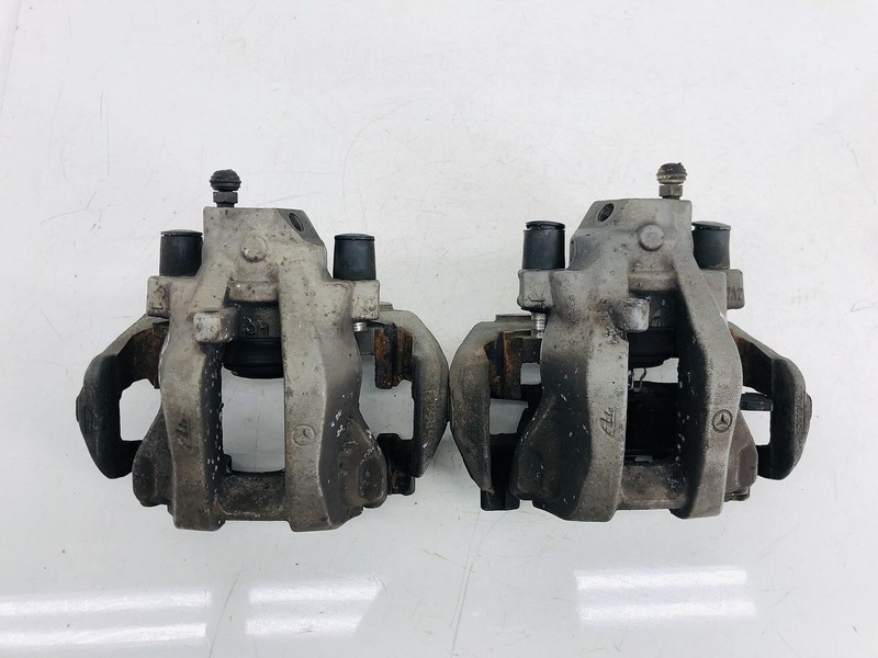 10-16 MERCEDES BENZ E350 REAR LEFT & RIGHT SIDE ABS BRAKE CALIPER SET OEM