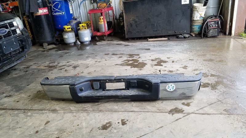 Rear Bumper Step Bumper Chrome Fits 07-10 SIERRA 1500 PICKUP 302083