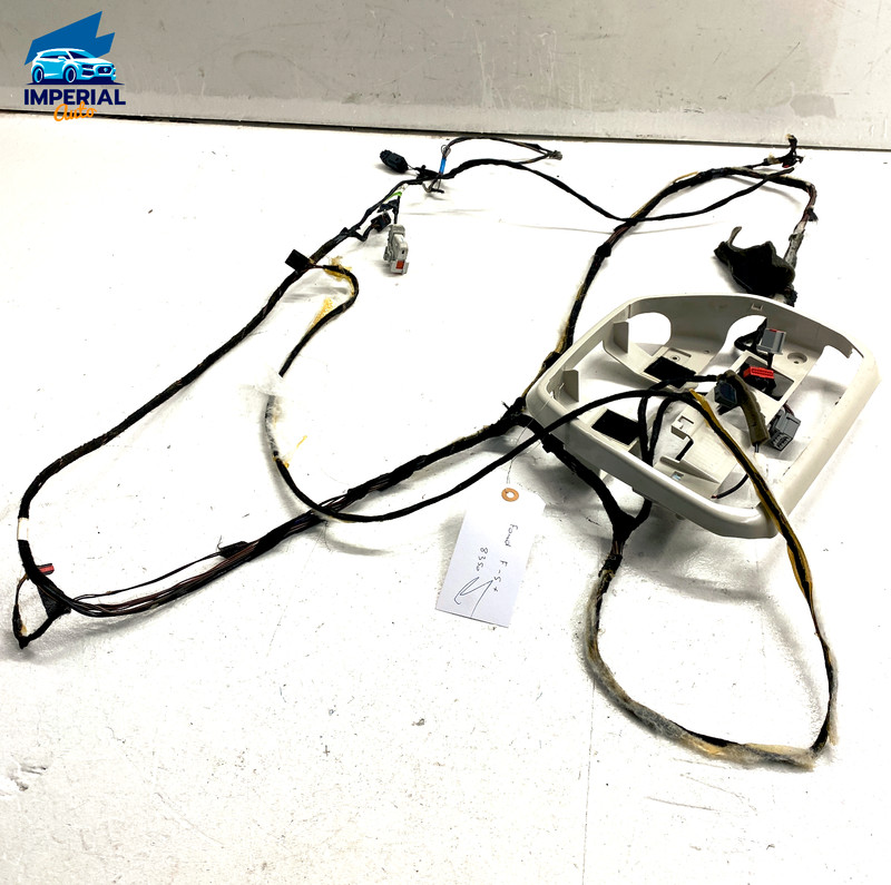 12-18 FORD FOCUS HEADLINER ROOF CEILING WIRING LOOM & OVERHEAD CONSOLE BASE OEM