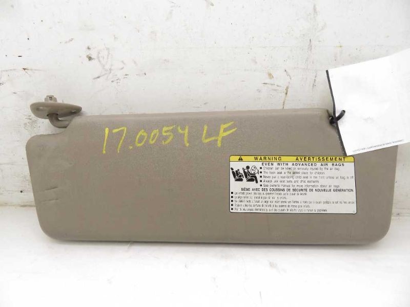 Driver Sun Visor Without Illumination Base Fits 06 TUNDRA 133169