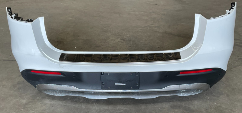 23 24 25 Mercedes EQS450 SUV X296 Rear Lower Bumper Cover PDC White 1627 OEM