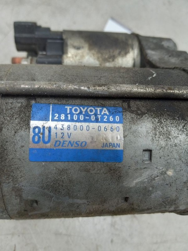 14 TOYOTA COROLLA L 1.8L STARTER MOTOR 1.3KW