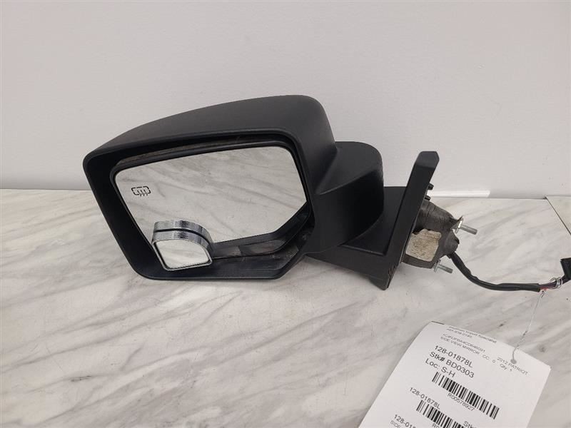 Driver Side View Mirror Moulded In Black Power Fits 07-12 PATRIOT 578927
