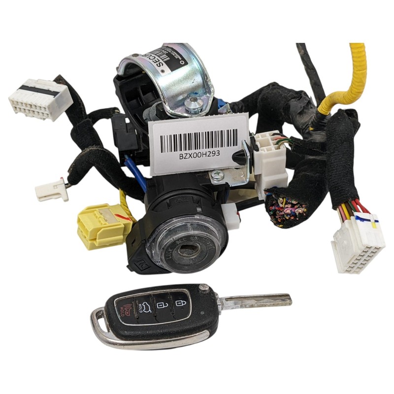 2011-2014 Hyundai Sonata Ignition Switch Lock Cylinder W/ Remote Key Cables OEM