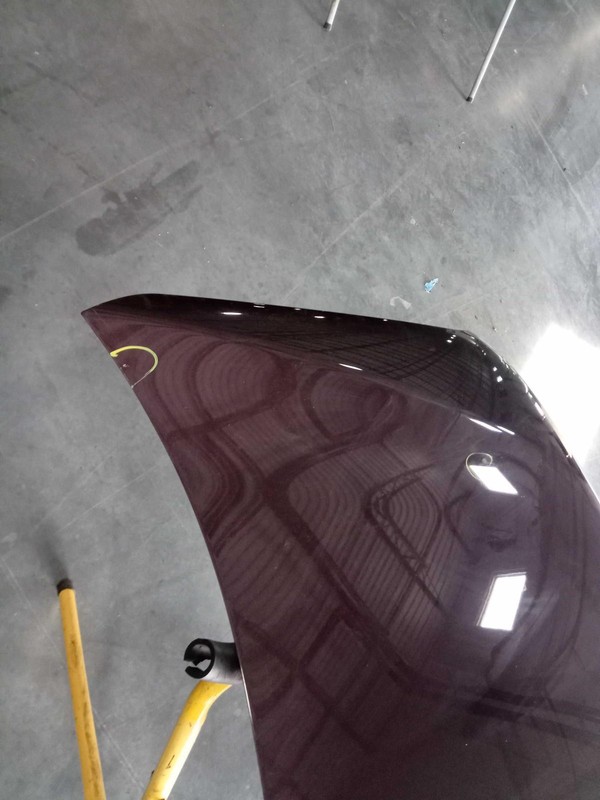 2016 Toyota RAV4 OEM Maroon Hood Panel 90000 Mi 4WD Genuine Parts NJ25-17182