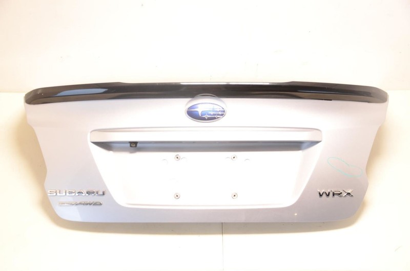 15-21 Subaru WRX 2.0L Silver Rear Trunk Lid with Flush Mounted Spoiler
