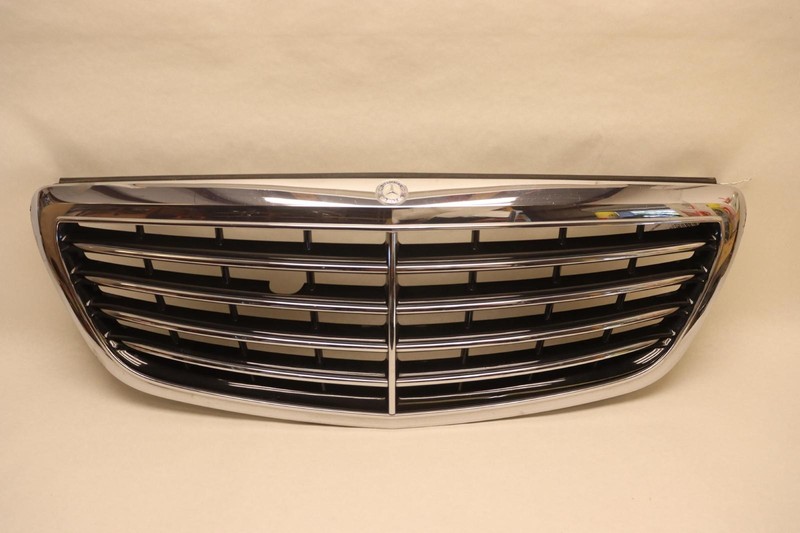 2014-2017 MERCEDES S-CLASS S550 W222 FRONT MAIN GRILL GRILLE CHROME OEM