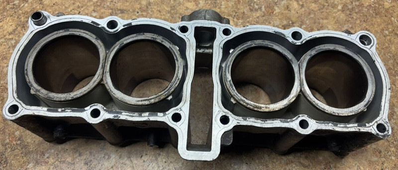 93 Yamaha FZR600 Cylinder Block Jugs 1993 Engine Barrel Motor FZR 600 R B3