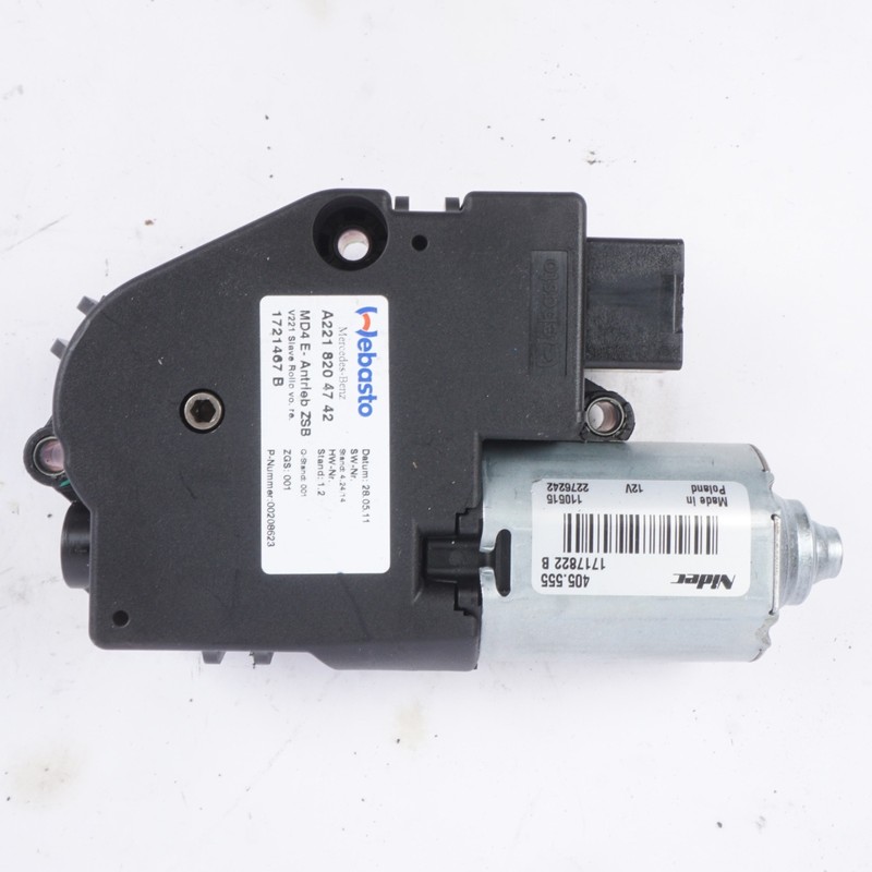 07-13 Mercedes W221 S63 AMG S550 S400 Sunroof Sun Roof Motor 2218204742 OEM