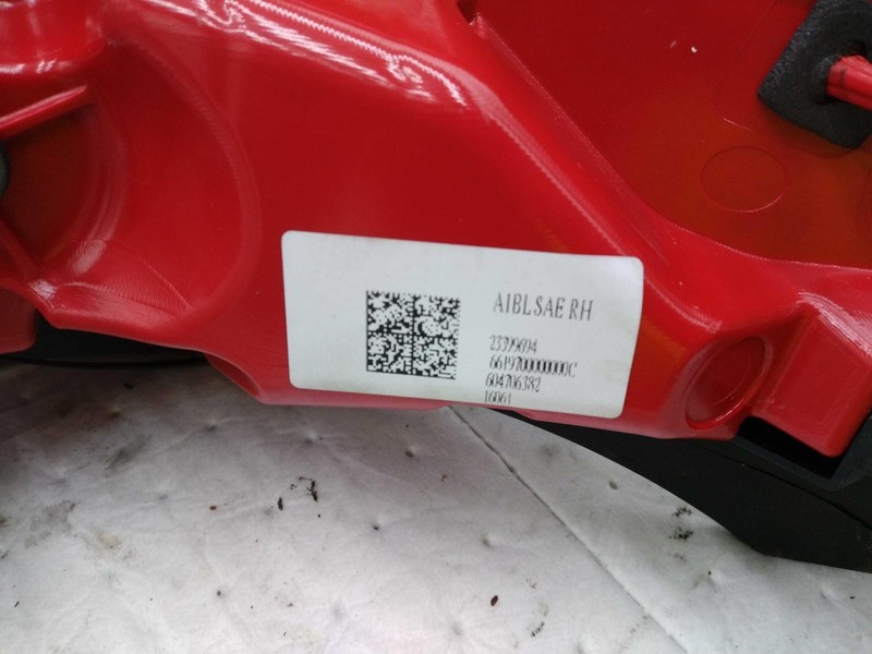 2016 Cadillac ATS Right Tail Light Assembly Black Used Small Scratches 311726