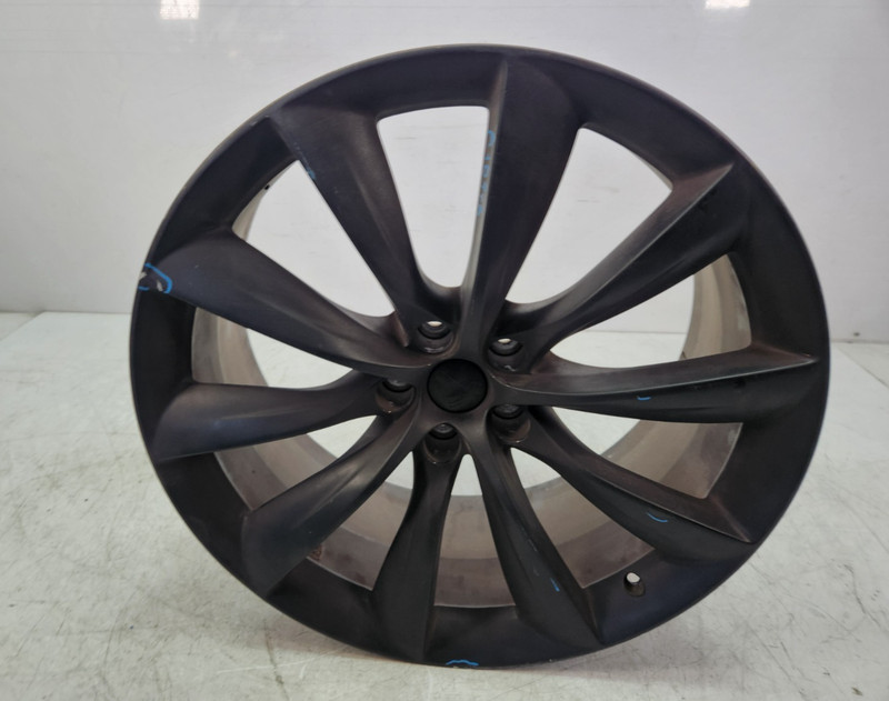 ✅ 16-20 OEM Tesla Model X Rear Wheel Rims 22x10 ET35 Black NOTE*