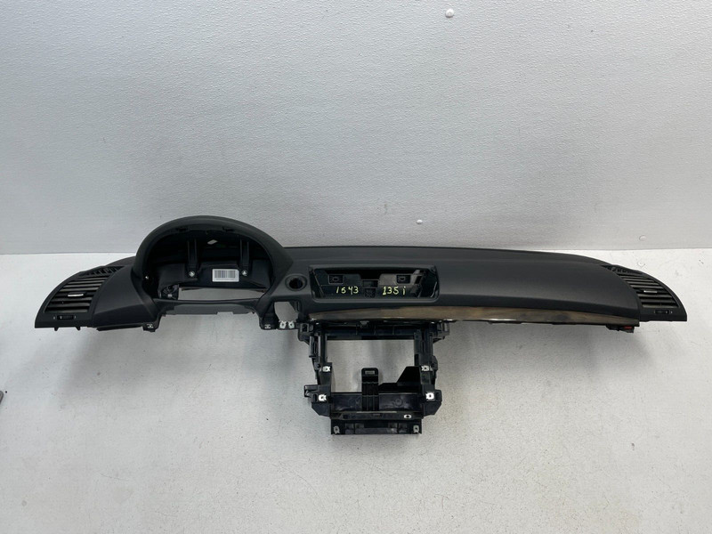 08 09 10 BMW 135i E82 Dash Dashboard Instrument Cover Panel Black 1543 OEM