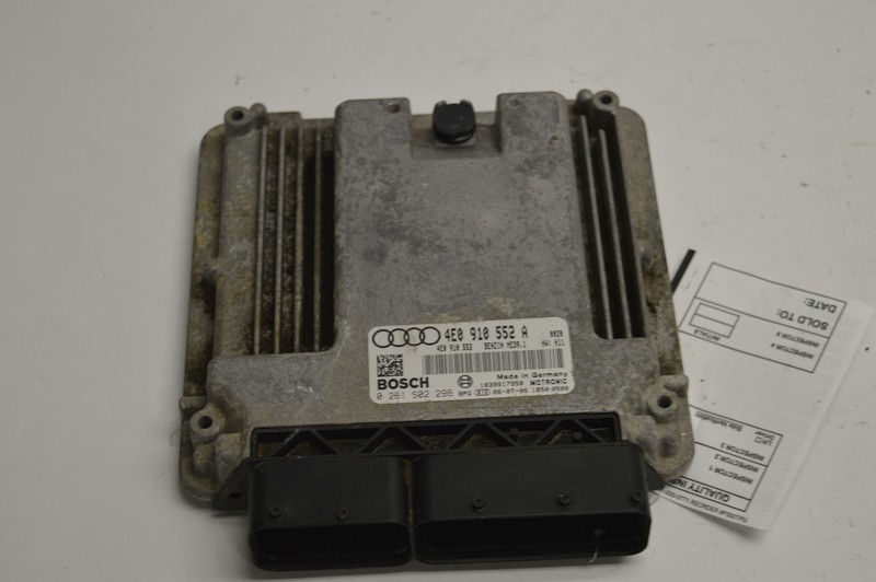 2003-2004 AUDI A8L QUATTRO 4.2L ECM ENGINE COMPUTER CONTROL MODULE BRAIN OEM
