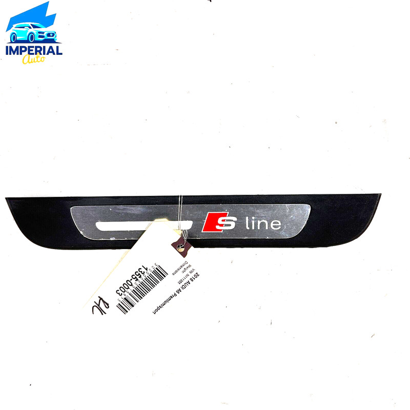 AUDI A6 Quattro 2012-2018 REAR DRIVER SIDE DOOR SILL SCUFF STEP PLATE COVER OEM