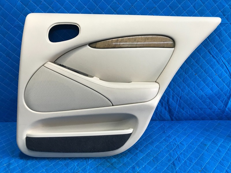 99-02 JAGUAR S TYPE REAR RIGHT RH PASSENGER INTERIOR DOOR PANEL TAN OEM