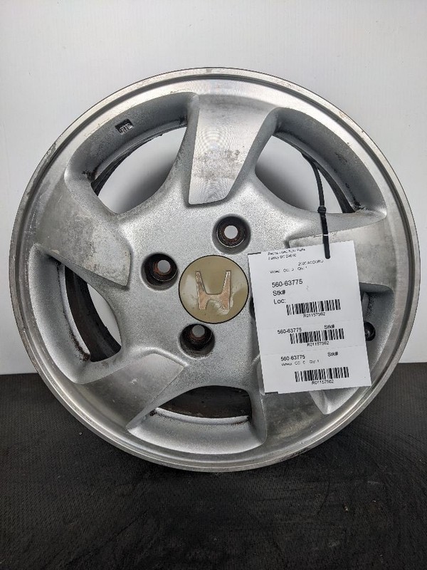 Wheel Cylinder 4 Lug 15x6 Alloy 5 Spoke Angled Fits 98-00 ACCORD 1157562