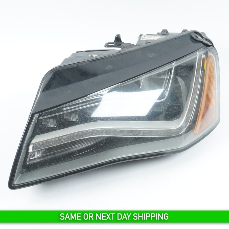 2011 - 2014 AUDI A8L LED HEADLIGHT LEFT DRIVER SIDE4H0941003AJOEM