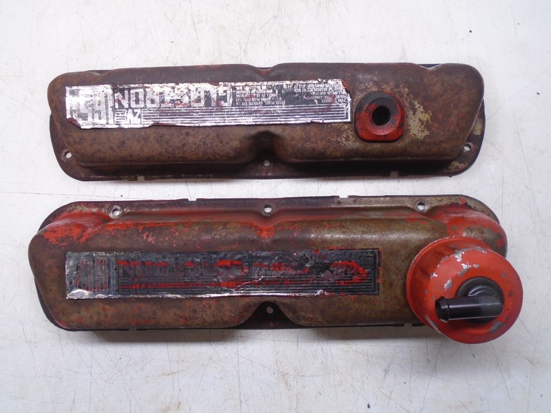 CE1 Ford Glastron 302 2V 165hp Valve Covers Set 1970-1972