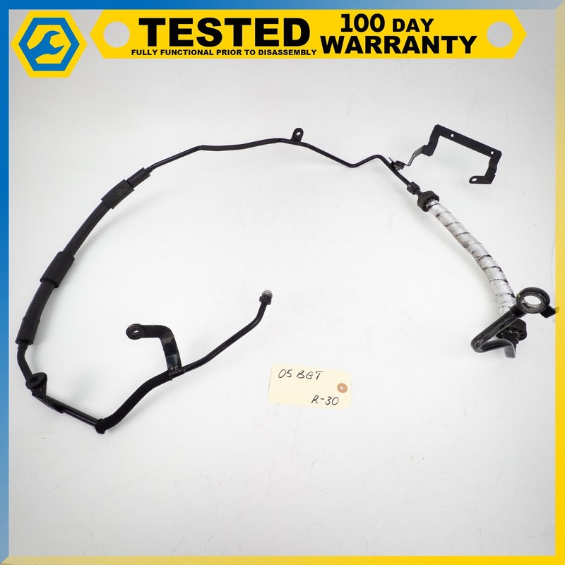 03-13 BENTLEY CONTINENTAL GT FLYING SPUR POWER STEERING HOSE PIPE W/BRACKET OEM