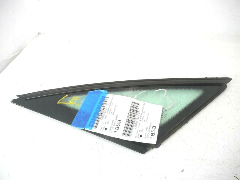 Audi A8 Quattro Rear Quarter Window Glass Driver Left OEM 2005-2010