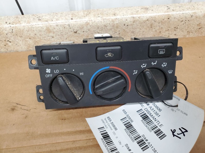 Temperature Control Manual Rotary Control Knobs Fits 99-03 SOLARA 290555