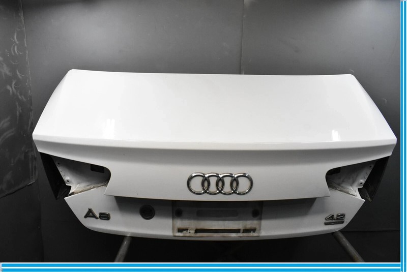 11-14 Audi A8L Quattro Rear Liftgate Tailgate Trunk Lid Hatch Panel White OEM