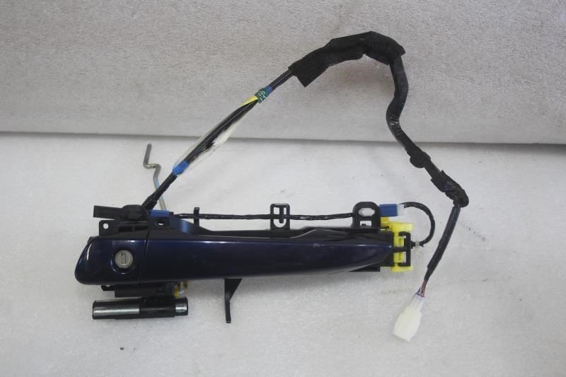 2014 LEXUS RX450H LEFT DRIVER SIDE FRONT DOOR HANDLE DEEP SEA BLUE 8V3