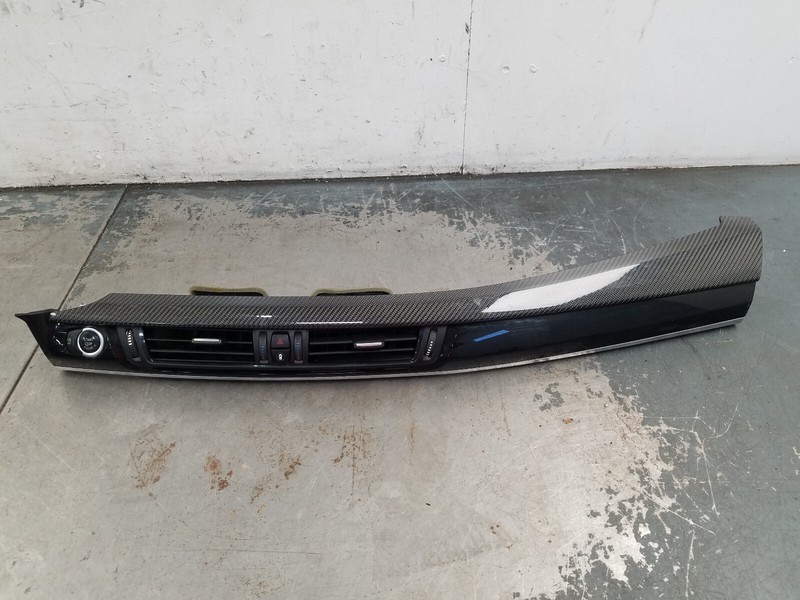 2017 BMW X5M F85 Dash Carbon Trim / Start Button/ Vent #0597 LL6