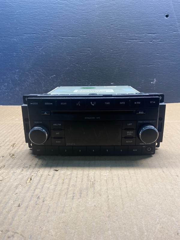 2007-2012 Chrysler Dodge Jeep Ram Radio CD MP3 AUX Receiver AC2700 DG